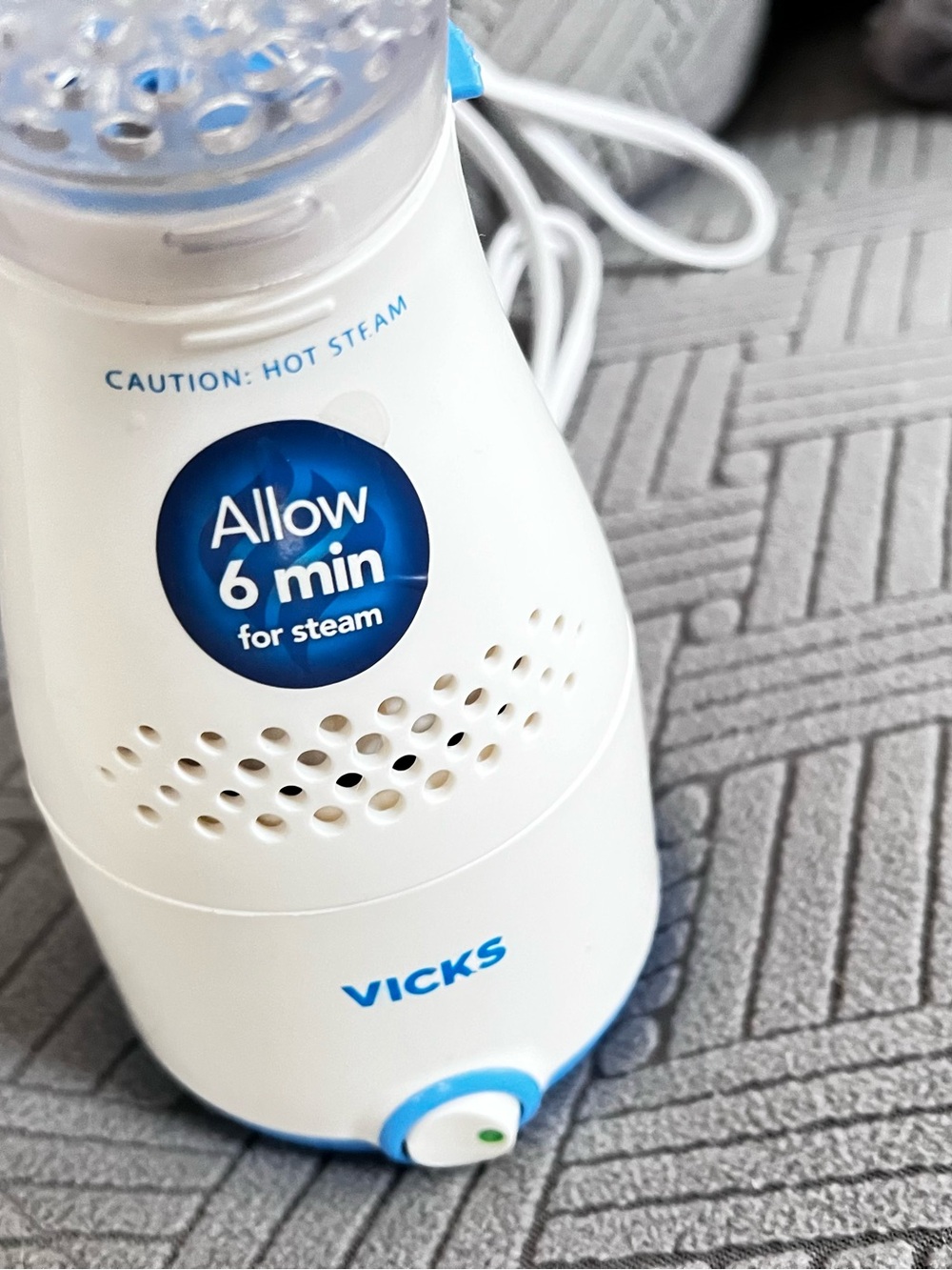 Vicks Kids Steam Inhaler or you can use as a facial steamer .